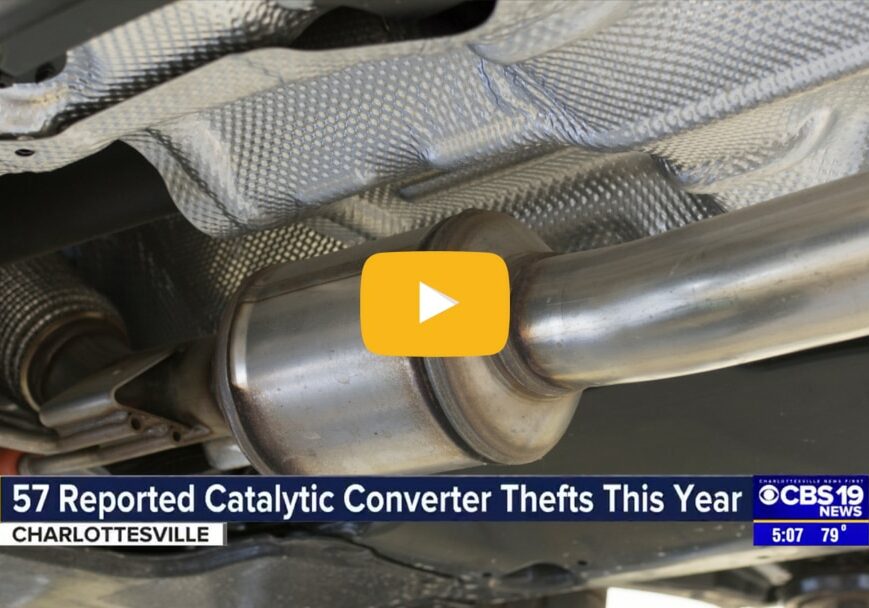 CBS 19 - Police seeing dozens of reports of stolen catalytic converters - Premiere Services - Featured Img 2